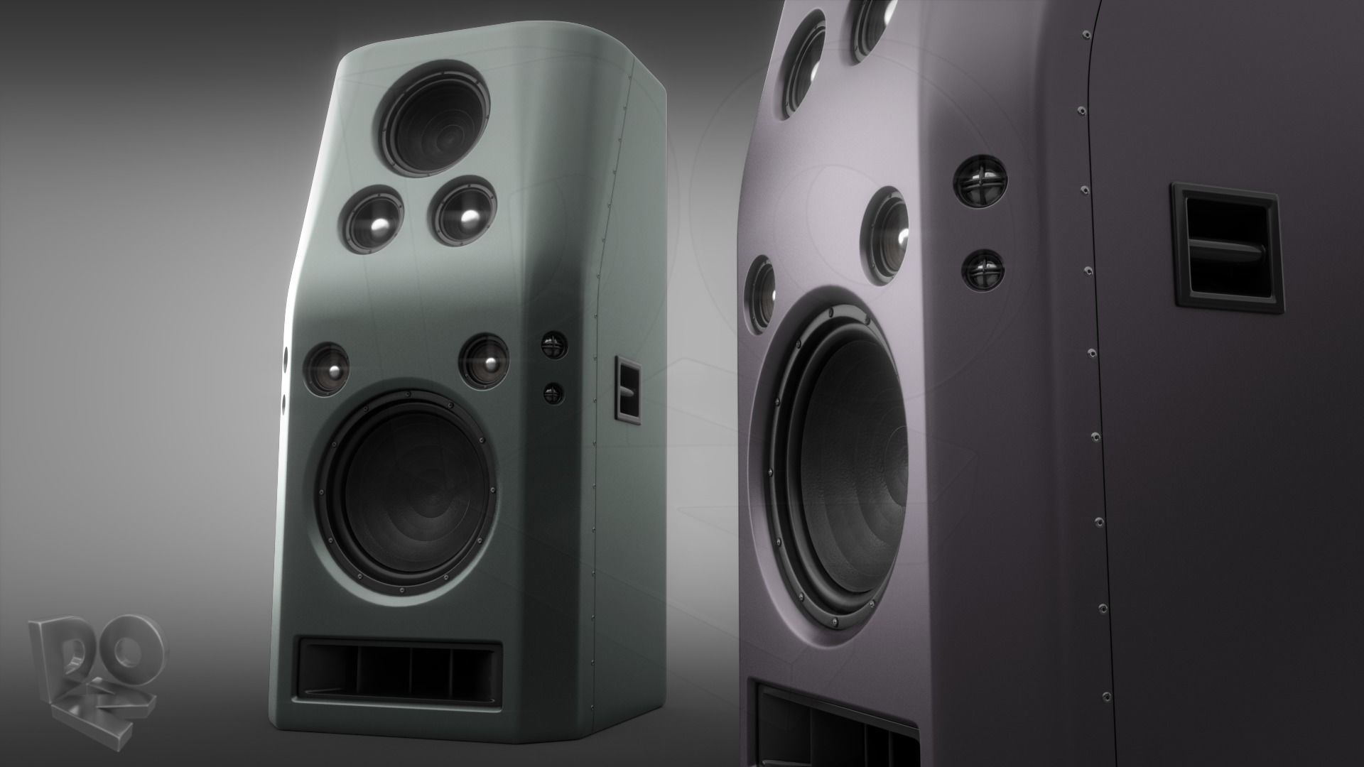 Hi-Fi Speakers 3D model_13