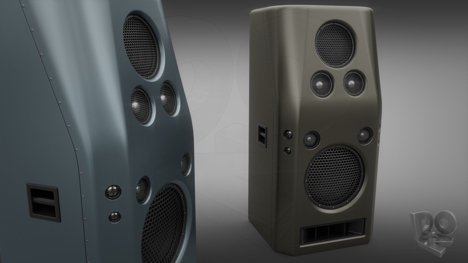 Hi-Fi Speakers 3D model_16