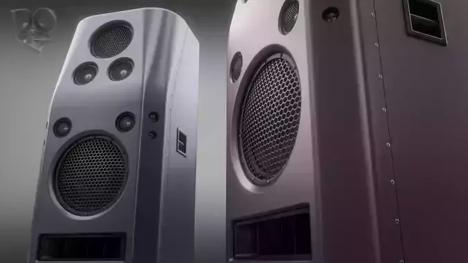 Hi-Fi Speakers 3D model