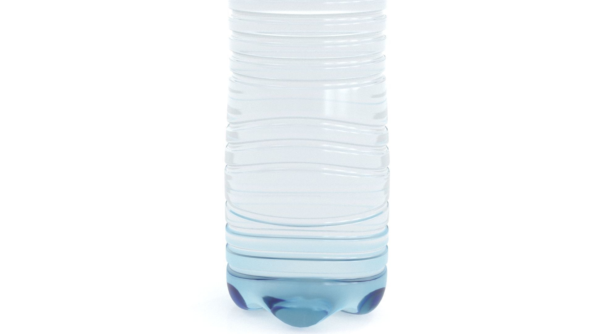 Plastic Water Bottle v6 3d model 3D model_5