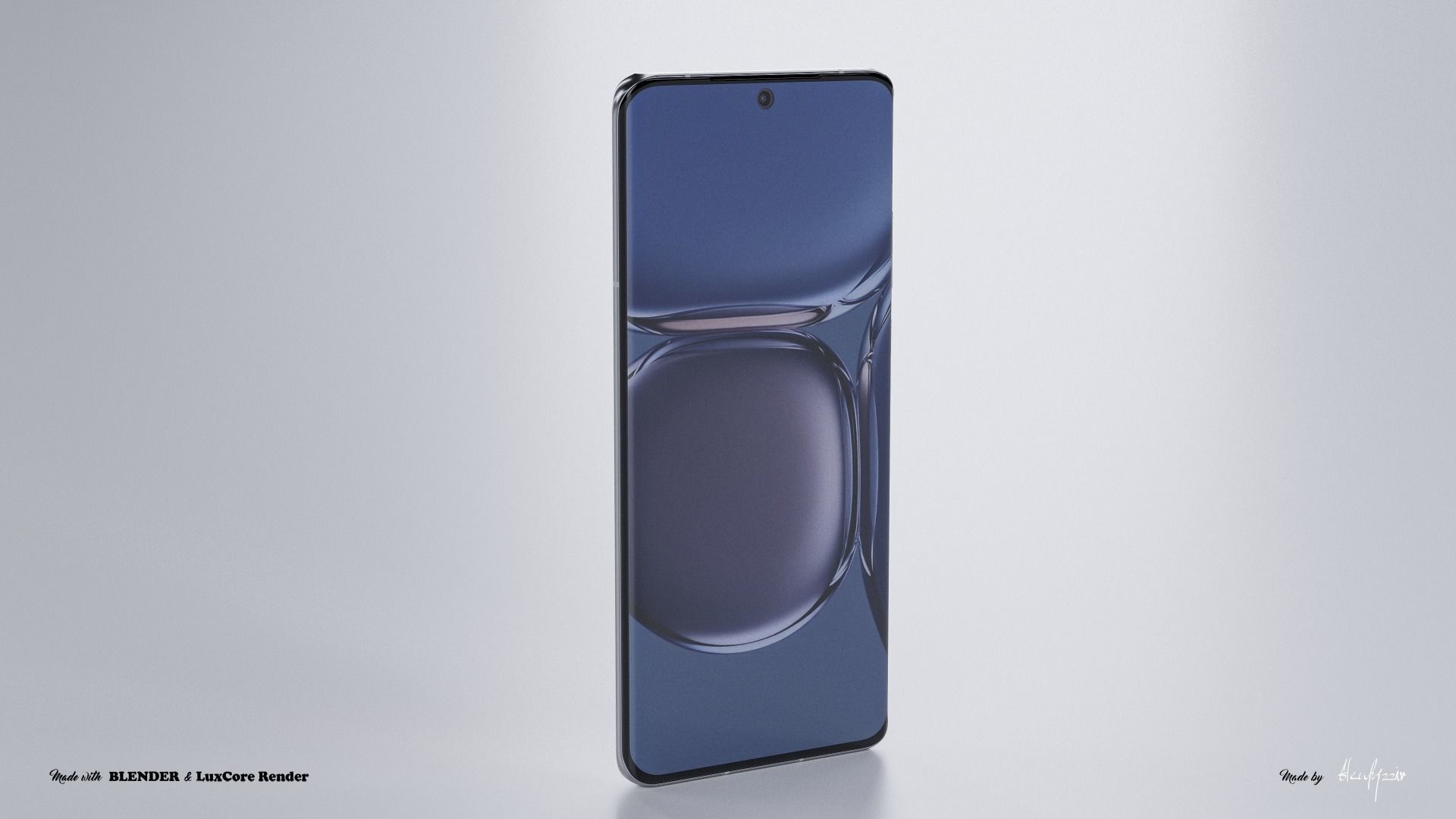 HUAWEI P50 PRO 3D model_11