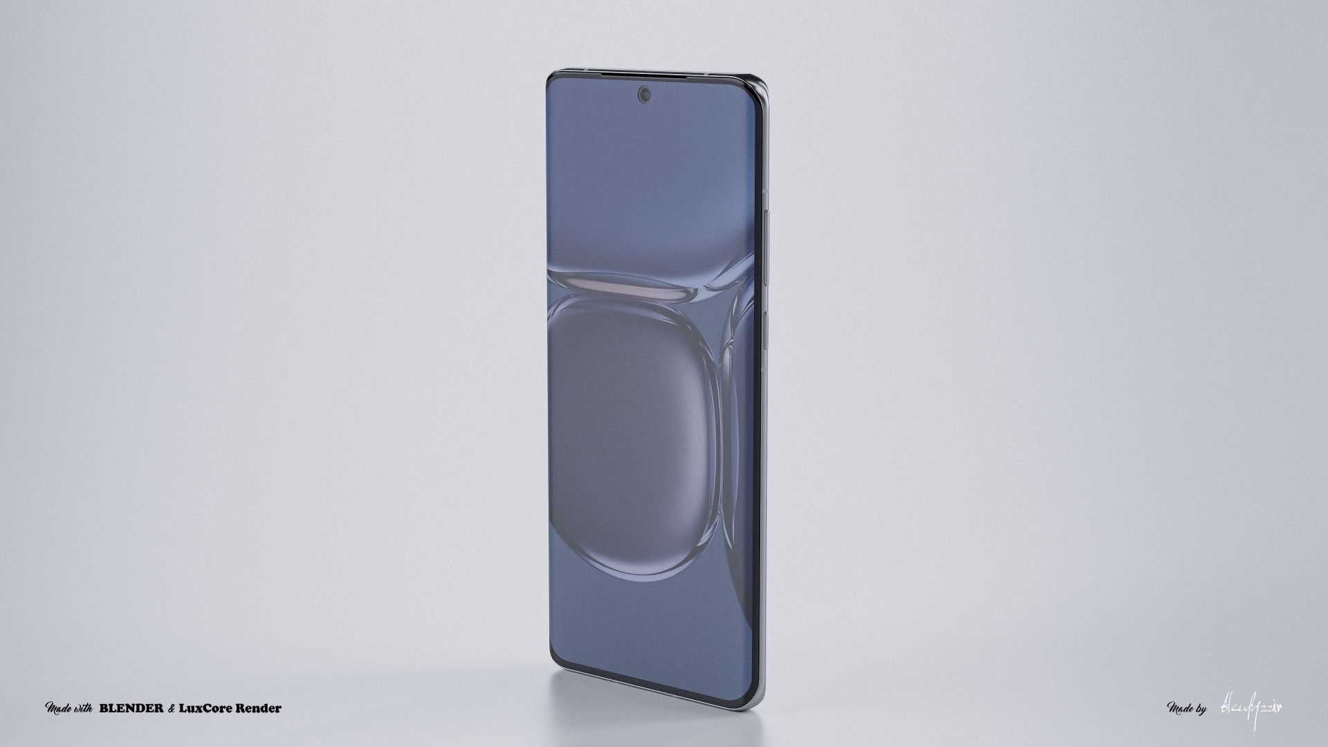 HUAWEI P50 PRO 3D model_1
