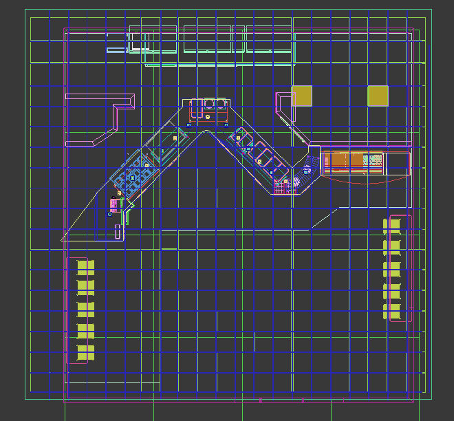 Food Court - Restaurant 3D model_12