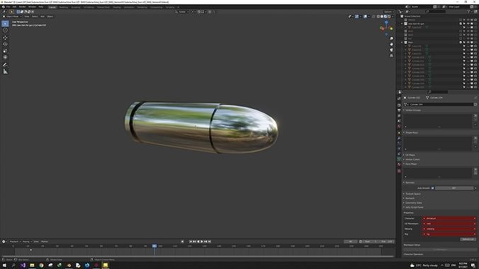 Bullet 3d model free Free low-poly 3D model