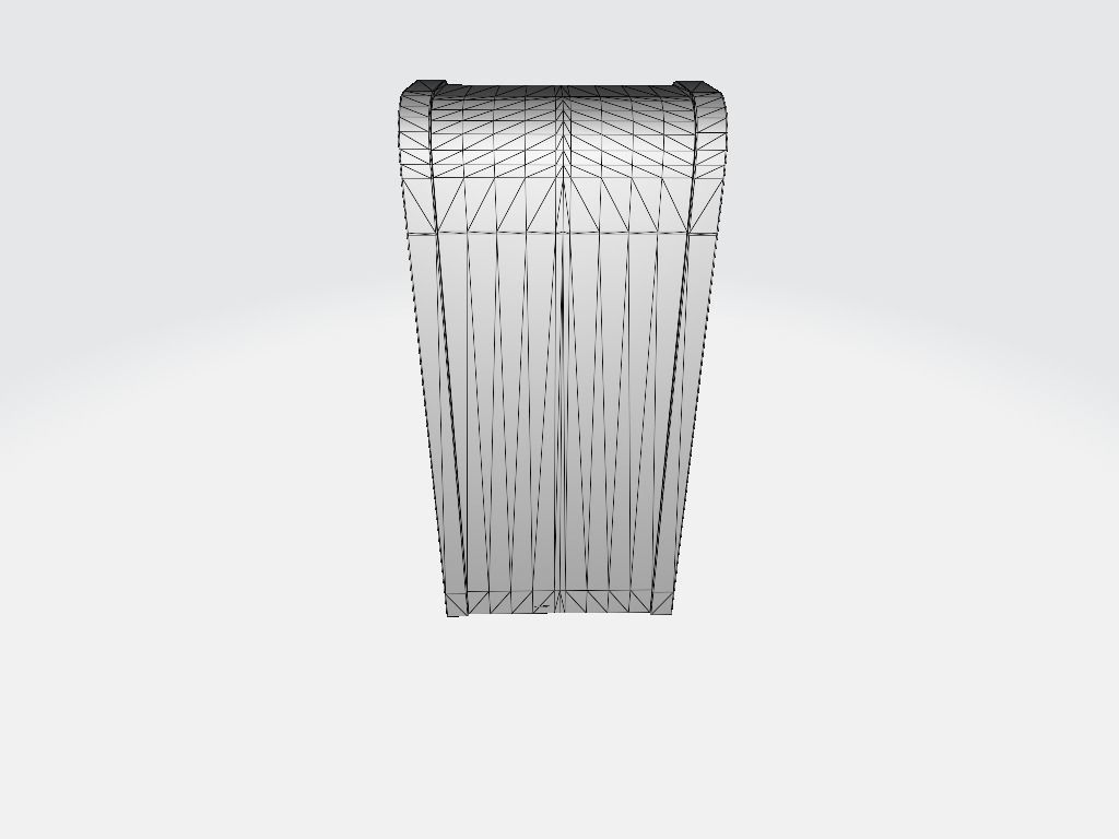 Plexus Big Left Pouche Bag Low-poly 3D model_11