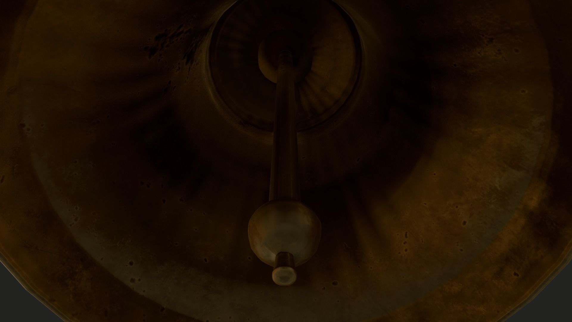 Church Bell Low-poly 3D model_26