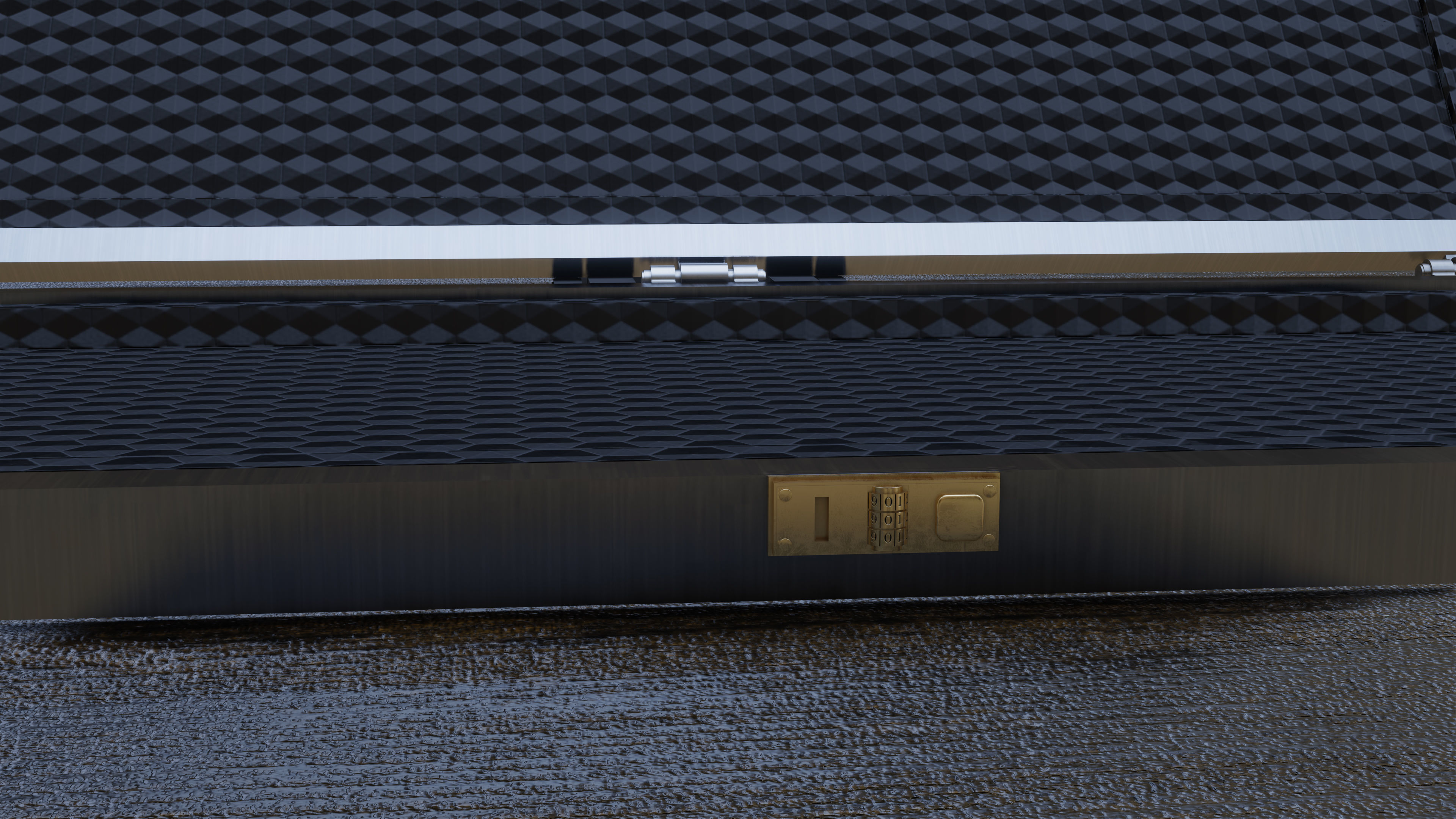 Military Weapon Case Low-poly 3D model_6