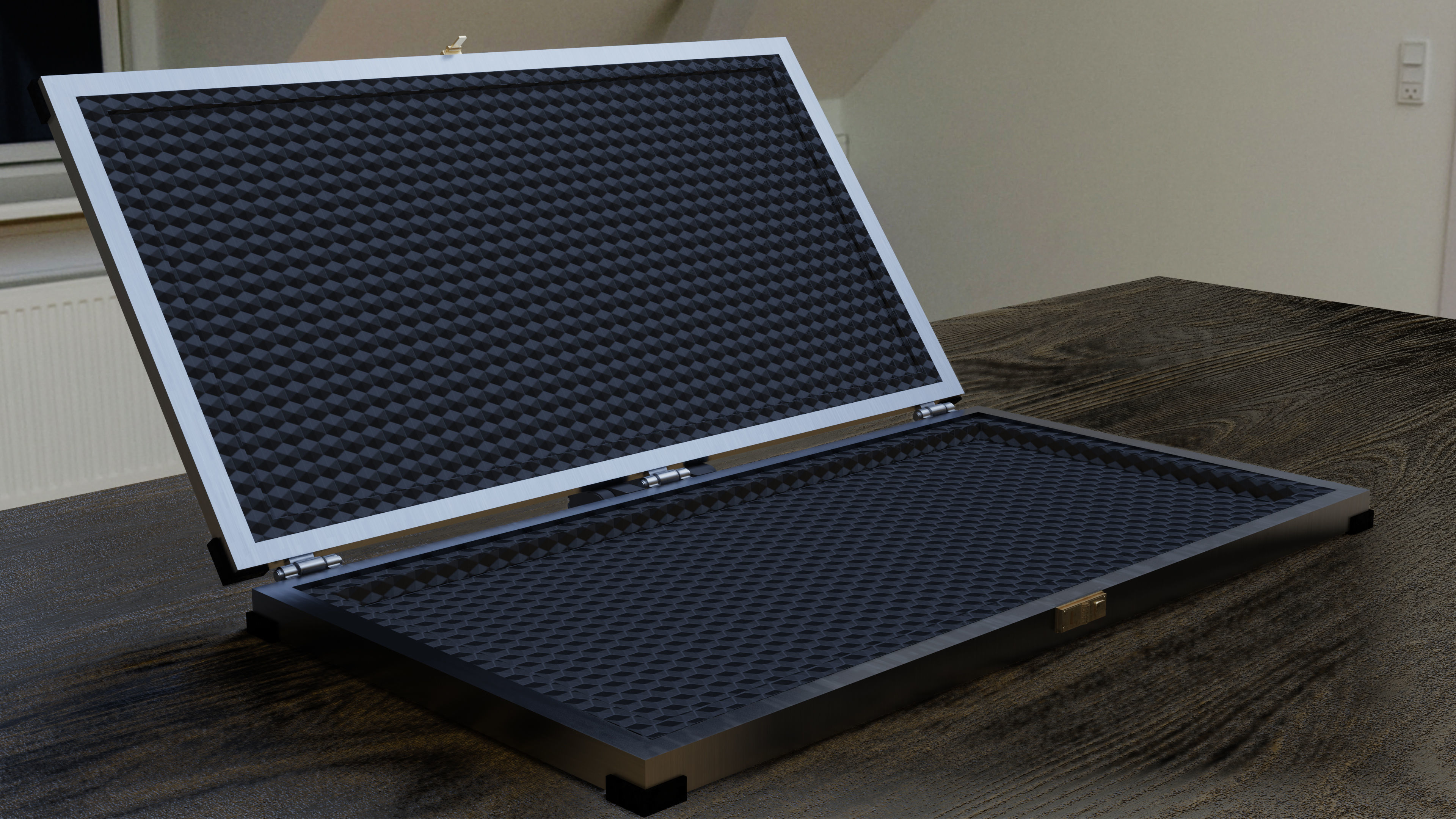 Military Weapon Case Low-poly 3D model_4