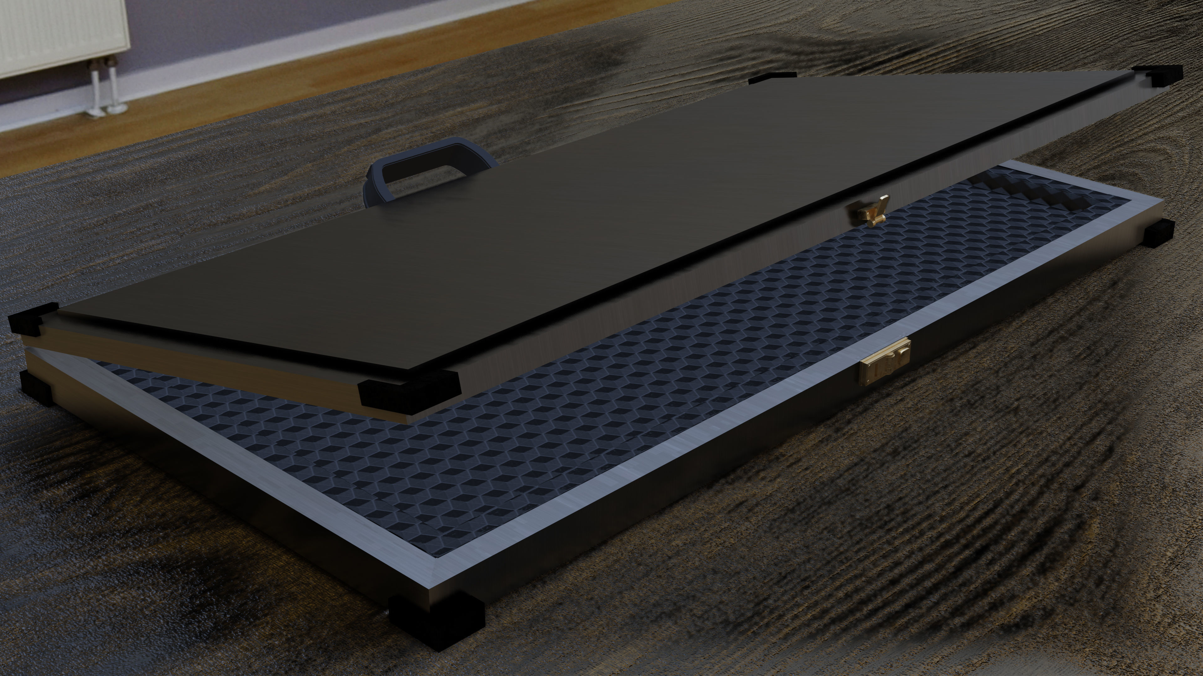 Military Weapon Case Low-poly 3D model_8