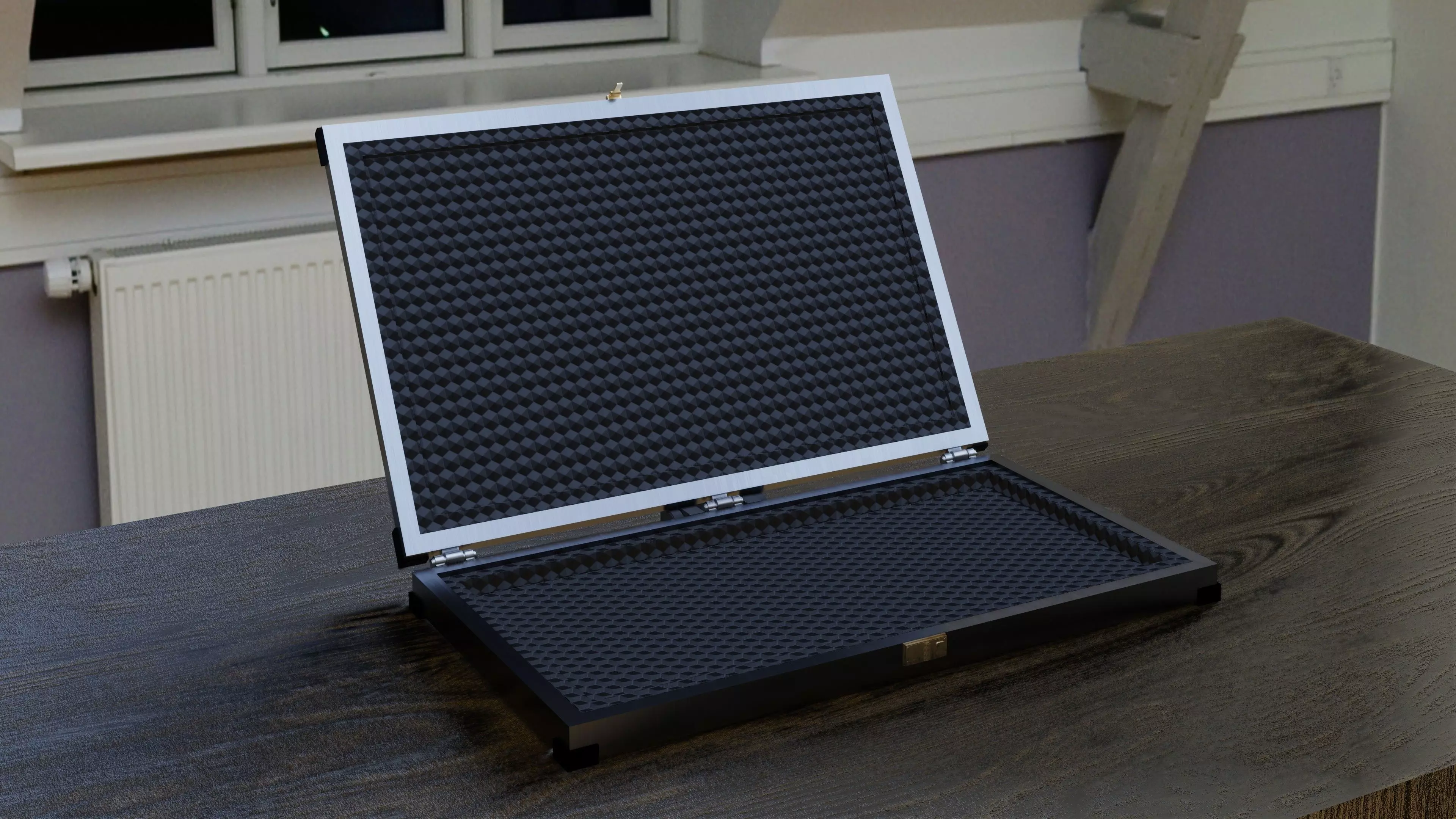 Military Weapon Case Low-poly 3D model_0