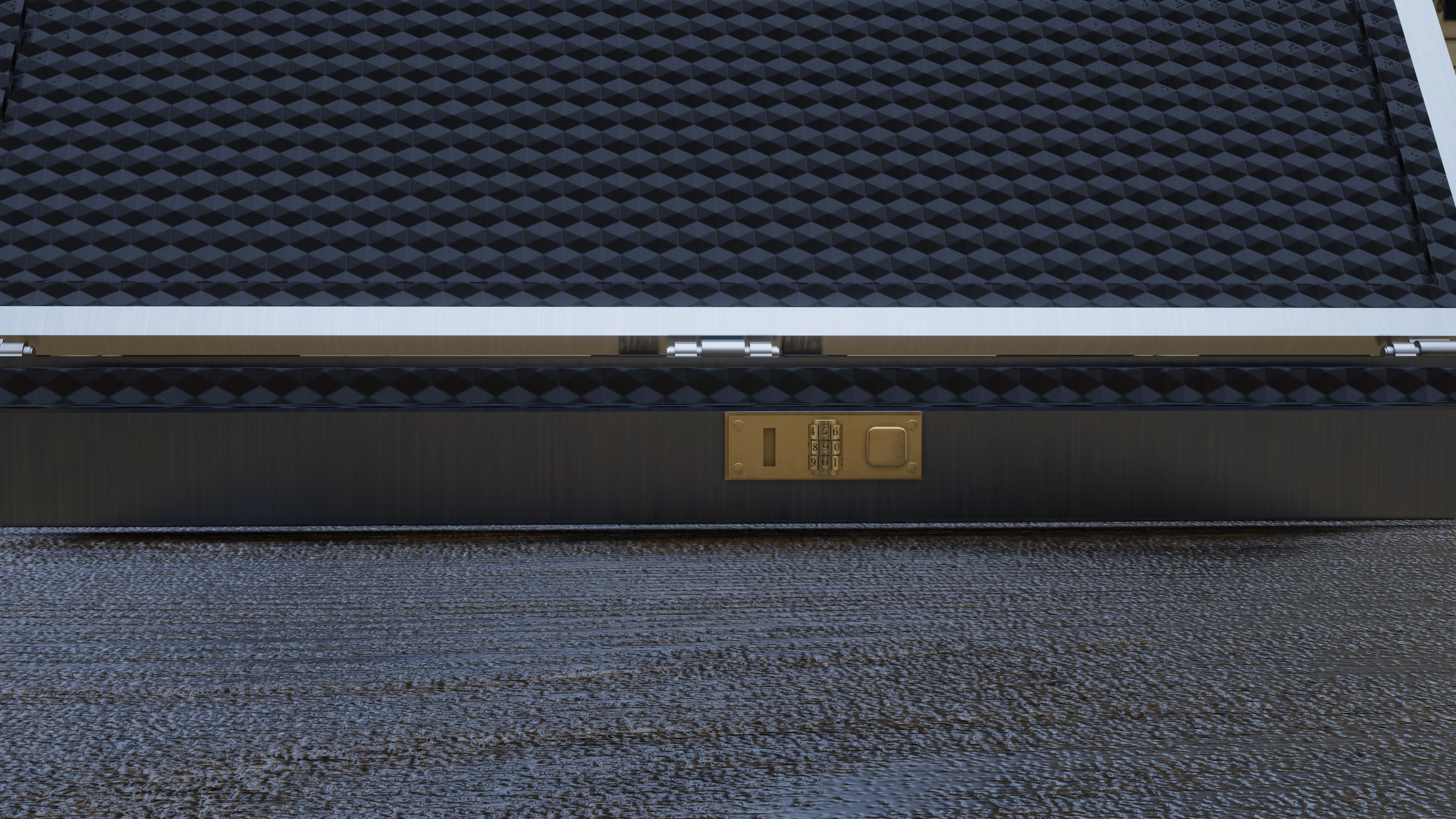 Military Weapon Case Low-poly 3D model_7