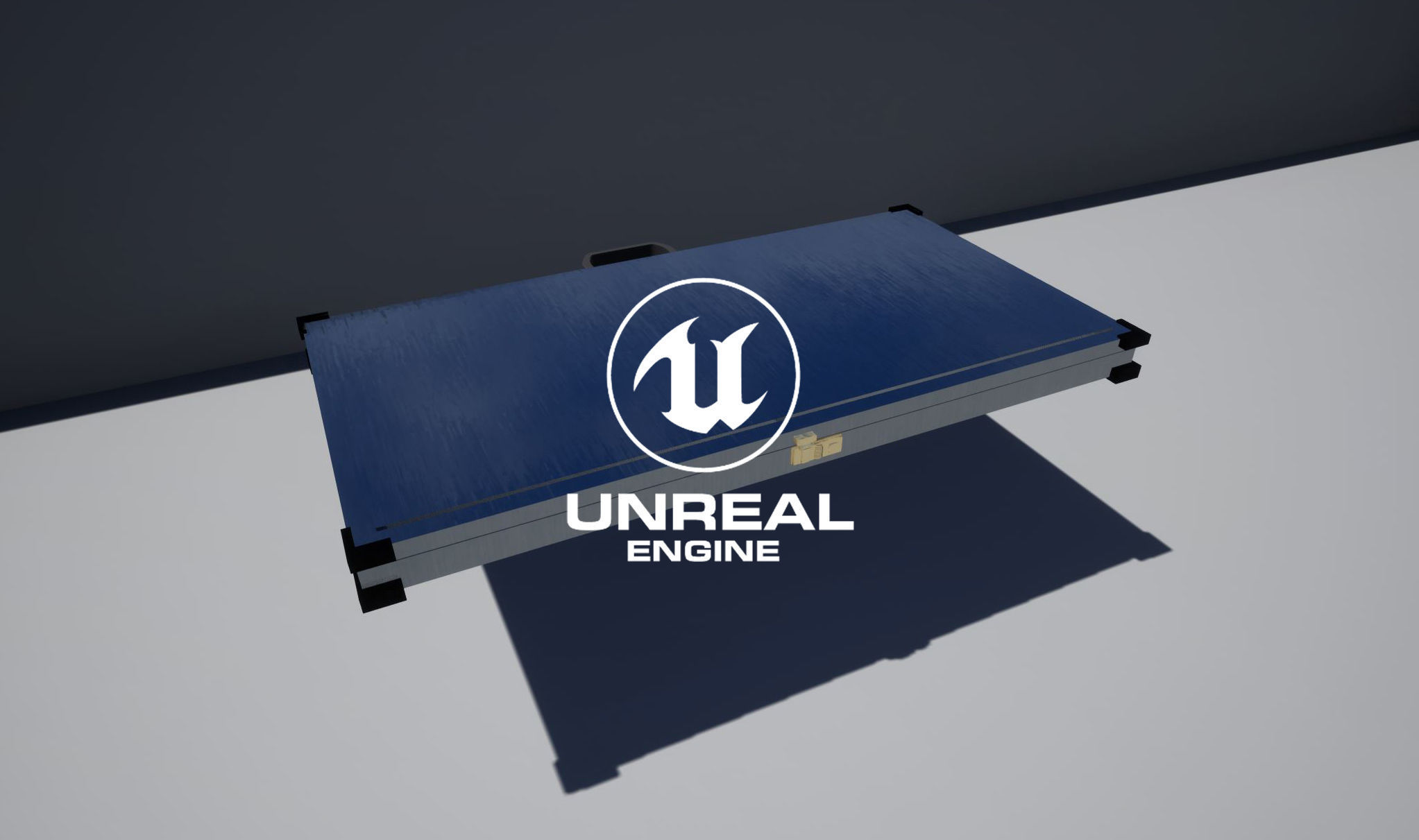 Military Weapon Case Low-poly 3D model_9