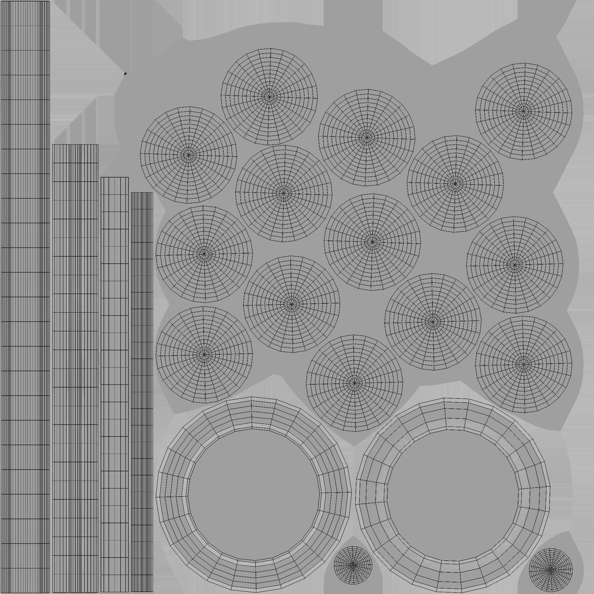 Ball Bearing  Low-poly 3D model_12