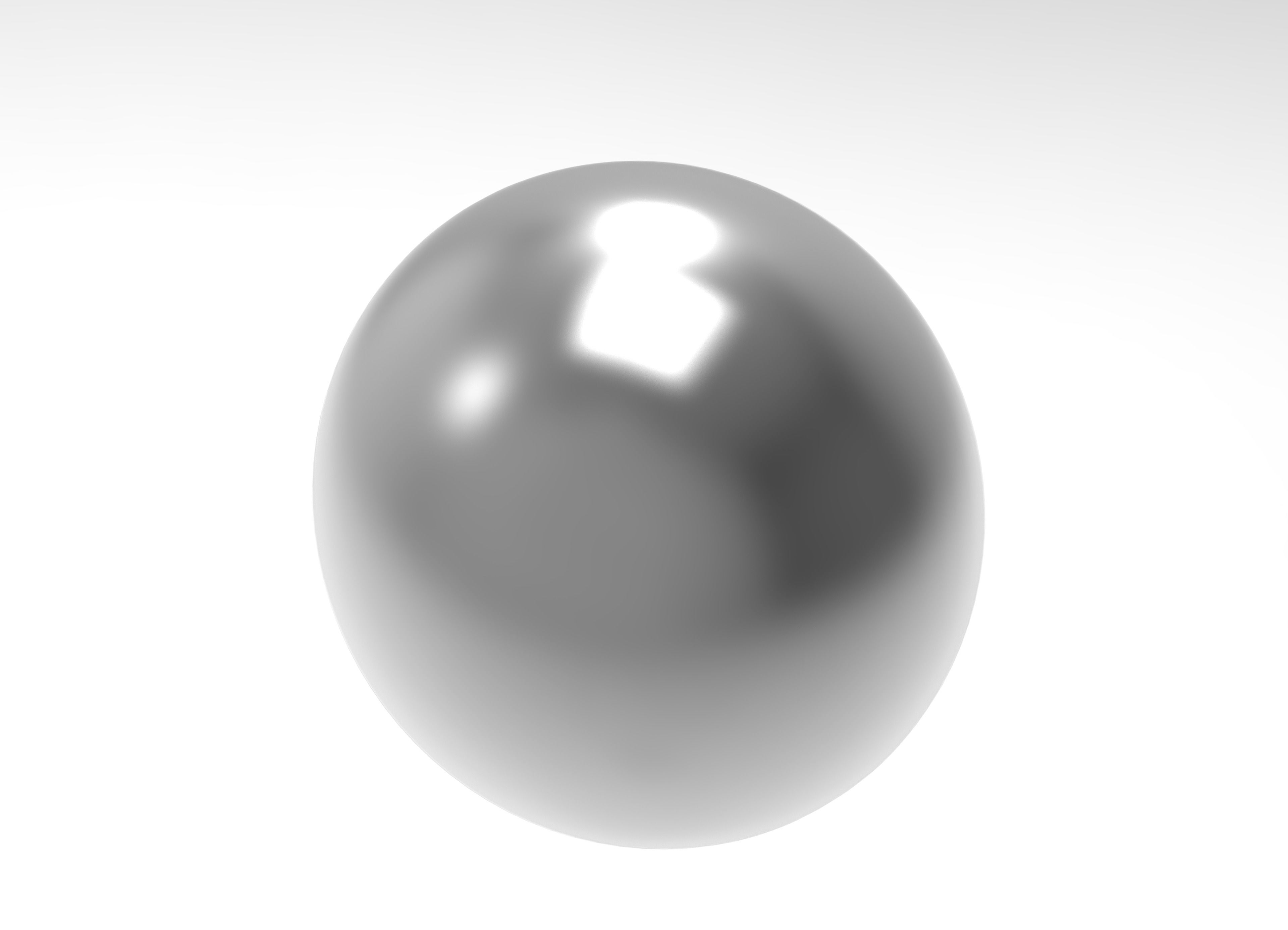 Ball Bearing  Low-poly 3D model_10