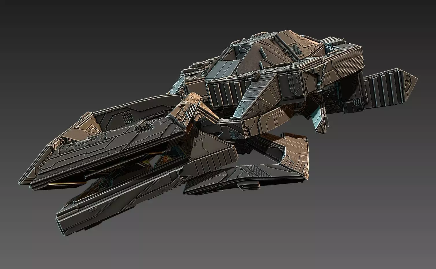 space equipment node 00031 3D model_0