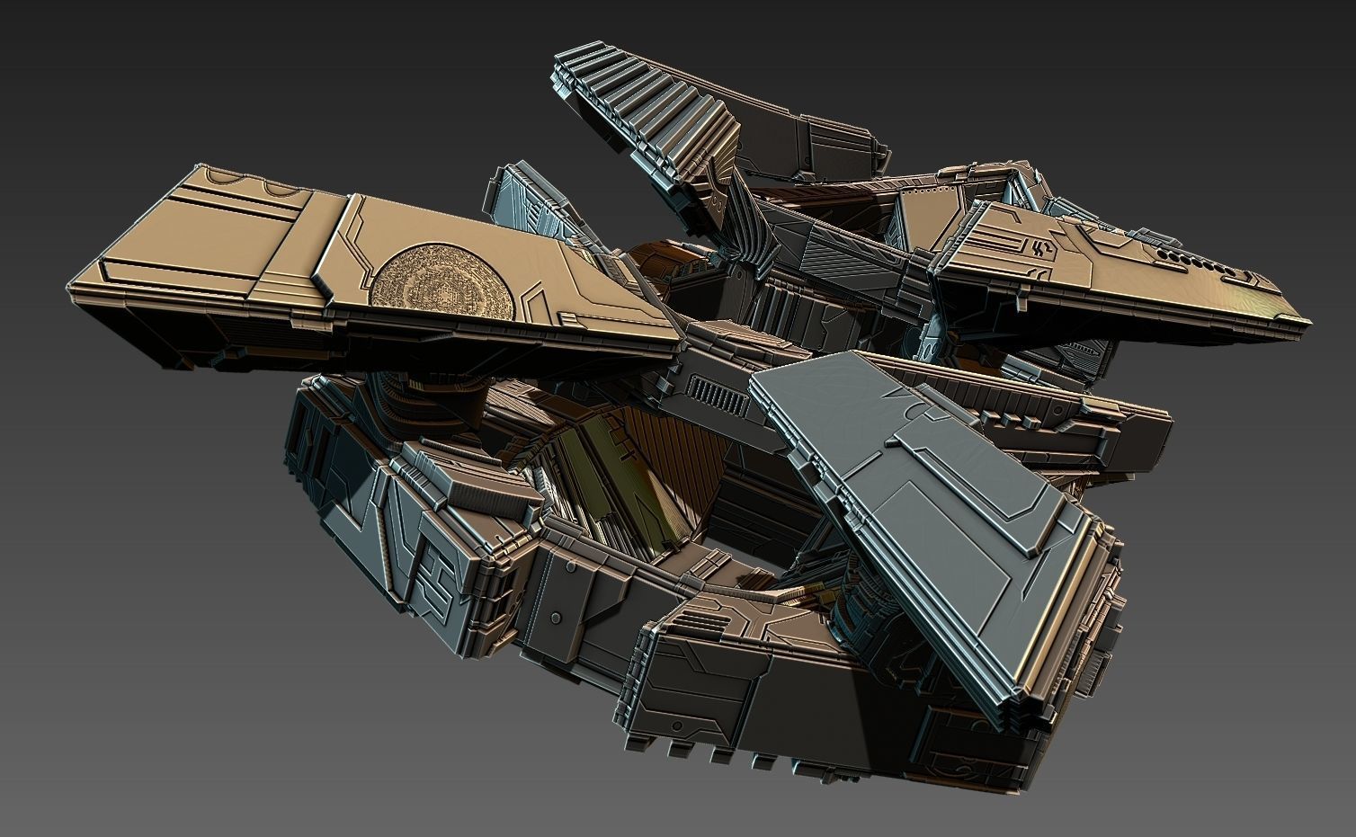 space equipment node 00031 3D model_9