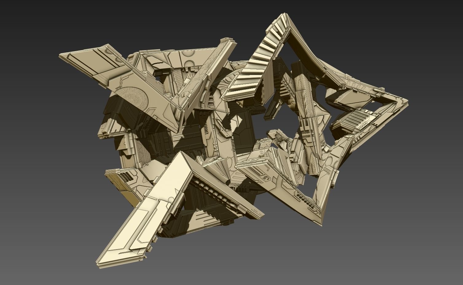 space equipment node 00031 3D model_4