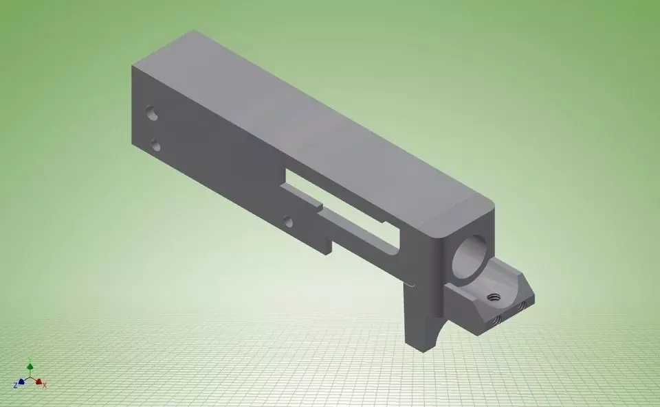 Ruger 10-22 Weldable Receiver Free 3D model_0