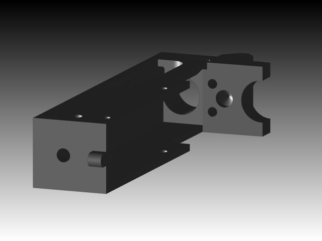 Ruger 10-22 Weldable Receiver Free 3D model_2