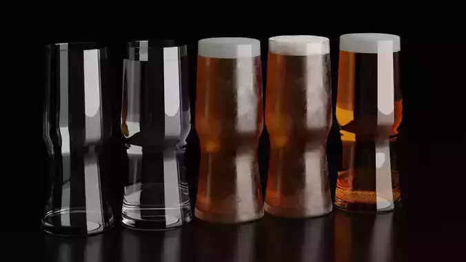 Beer Glass 5 3D model