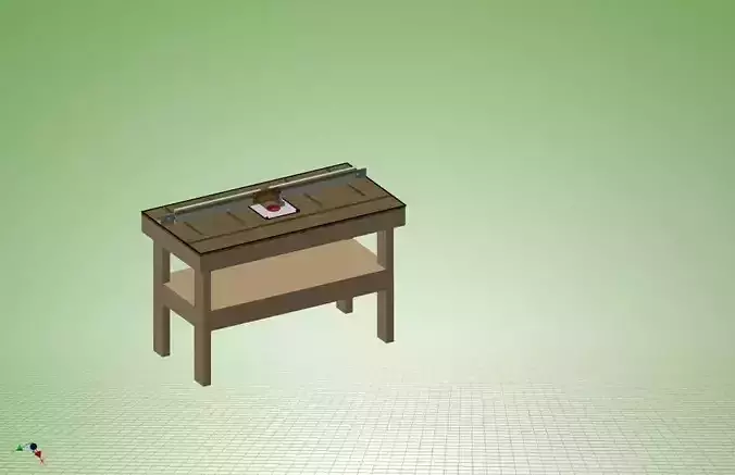 Router Table Free 3D model