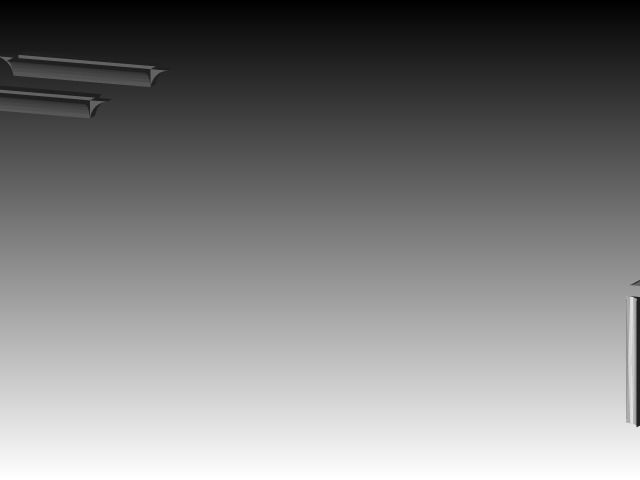 LCD Monitor Mount Free 3D model_1