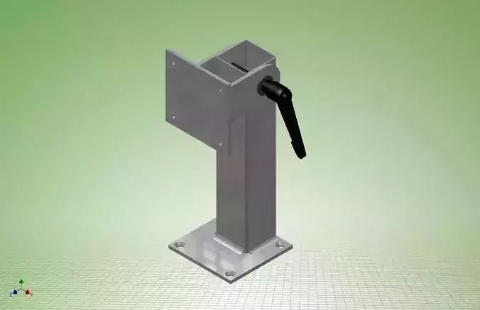 LCD Monitor Mount Free 3D model