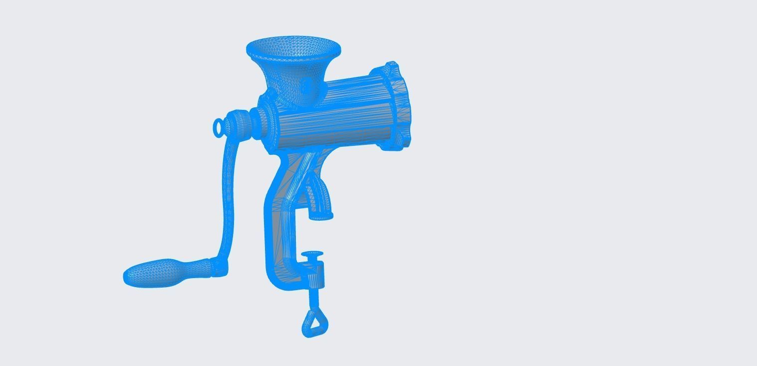 Meat Grinder 3D model_3