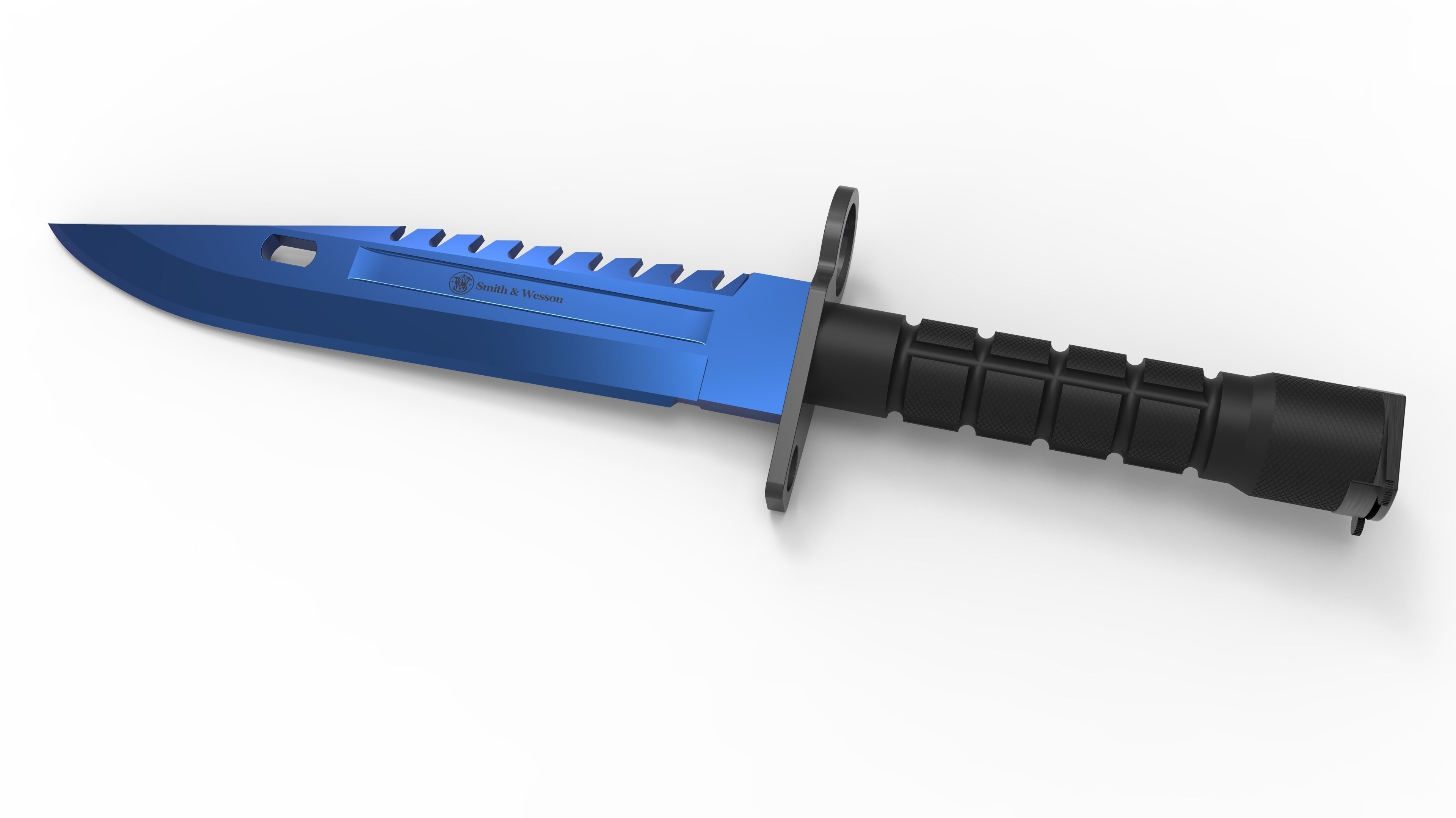 Bayonet M9 3D model_2