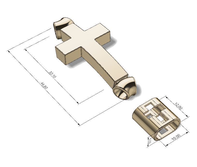 MEN LEATHER BRACELET 3D print model_6