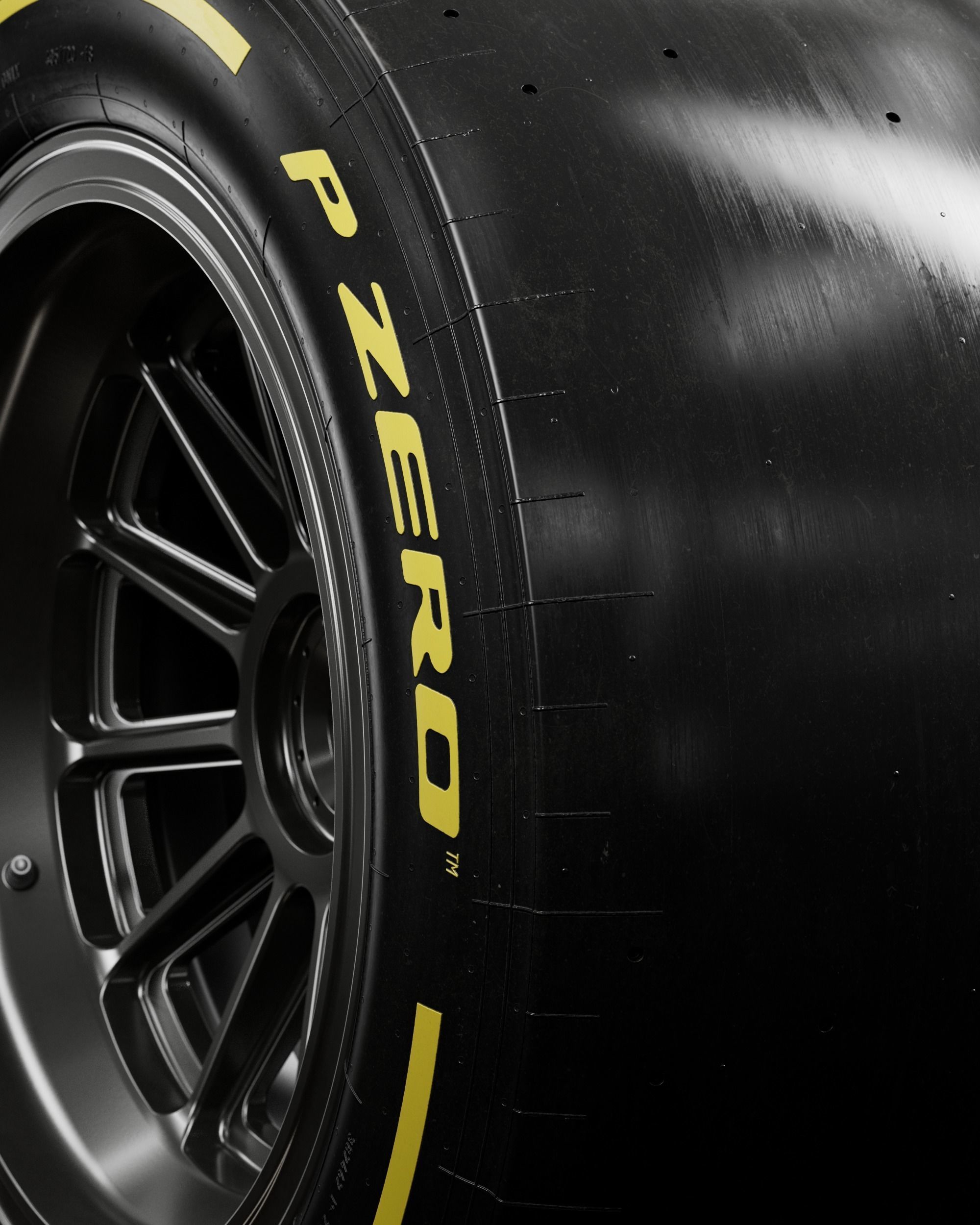 Pirelli PZERO F1 2022 Brand New 3D model_9