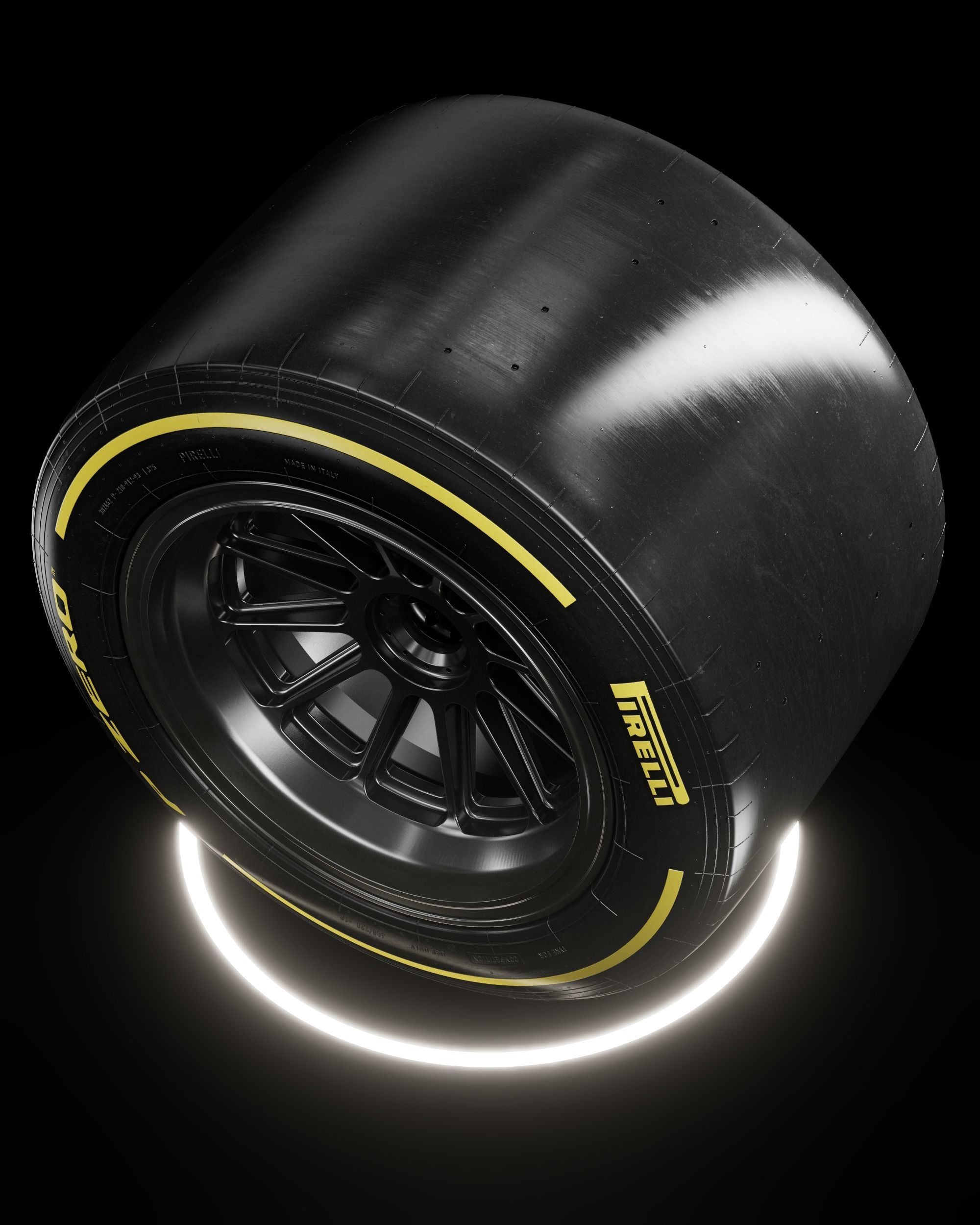 Pirelli PZERO F1 2022 Brand New 3D model_5