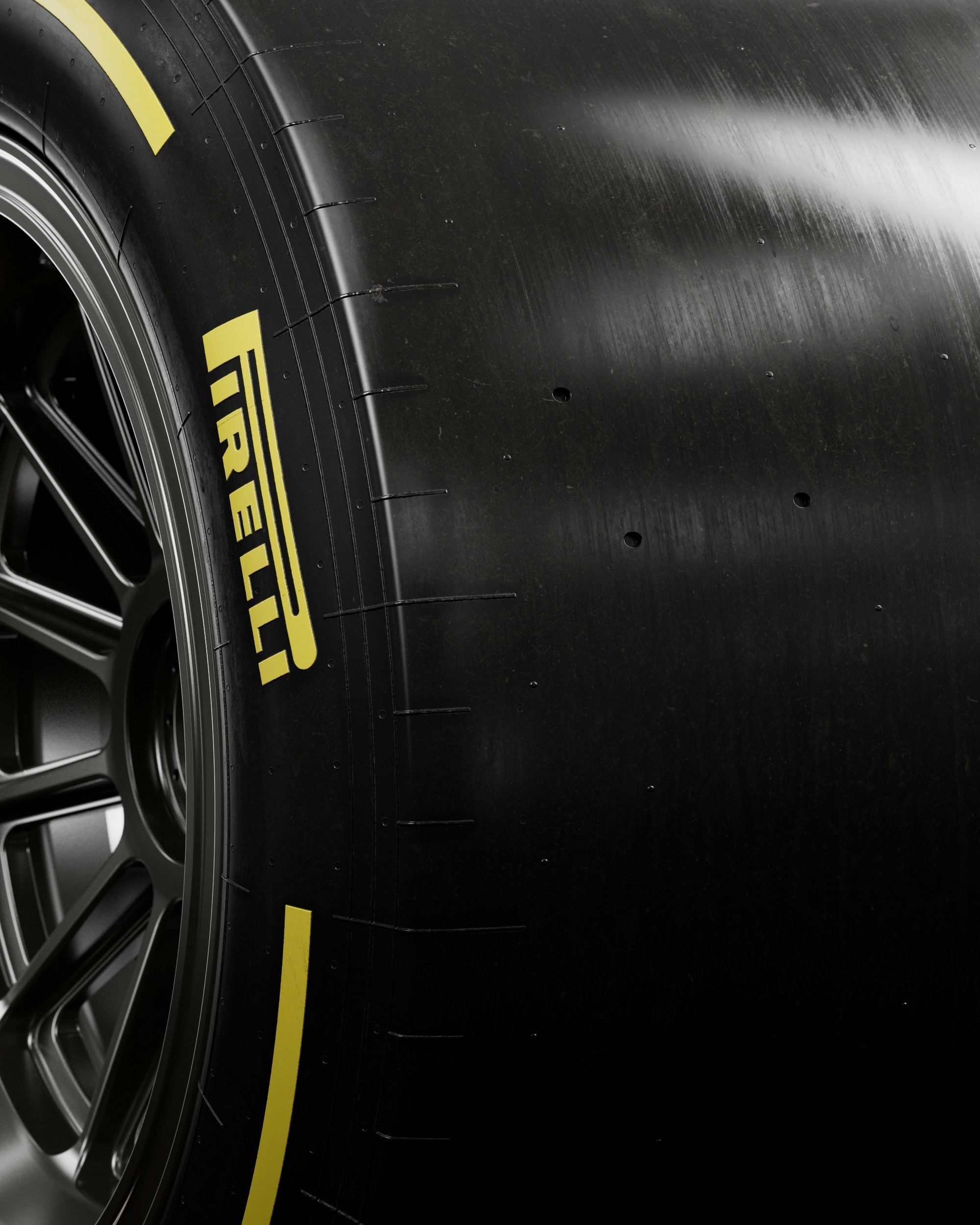 Pirelli PZERO F1 2022 Brand New 3D model_8