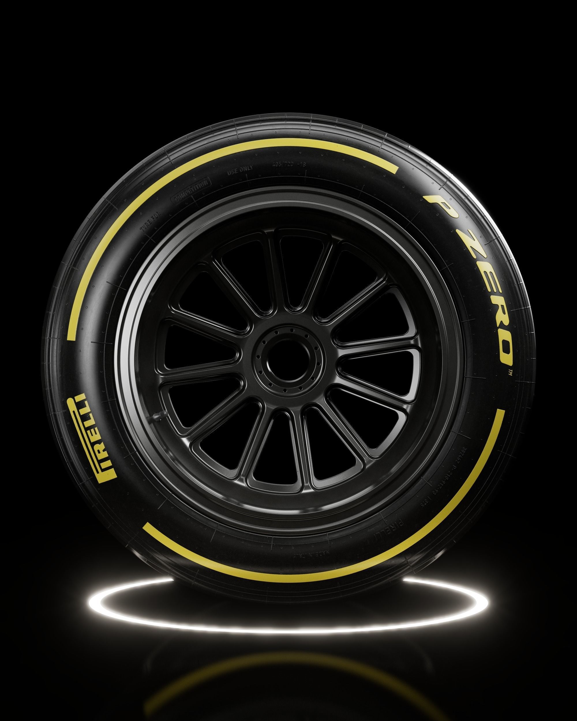 Pirelli PZERO F1 2022 Brand New 3D model_6