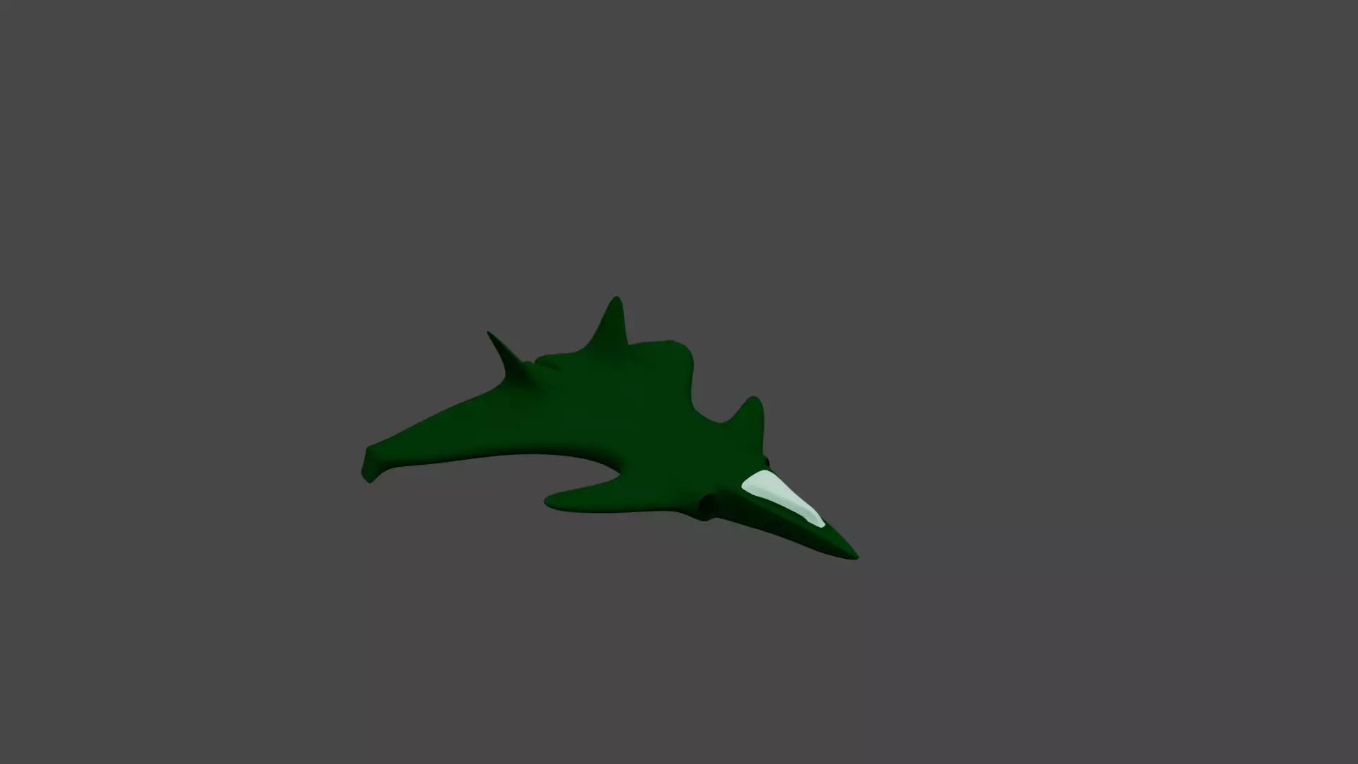3d Plane Jet Free low-poly 3D model