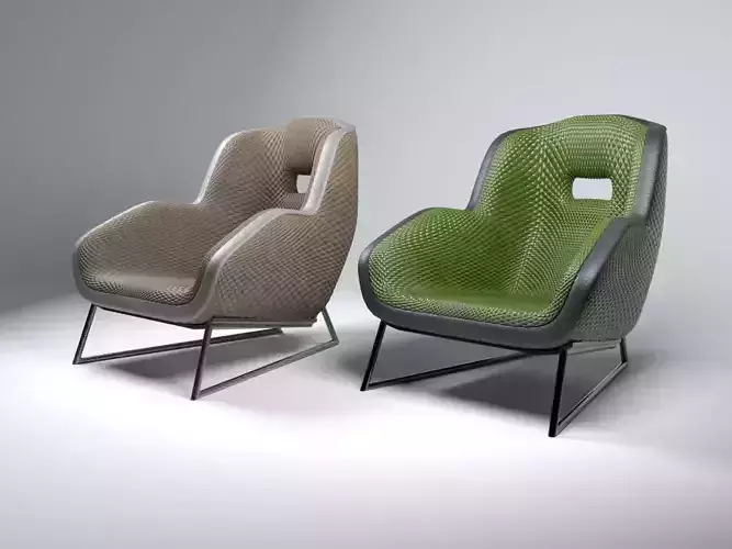Contemporary low chair