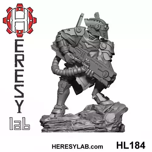 HL183 - Greater God Scout 3 with weapon variants 3D print model