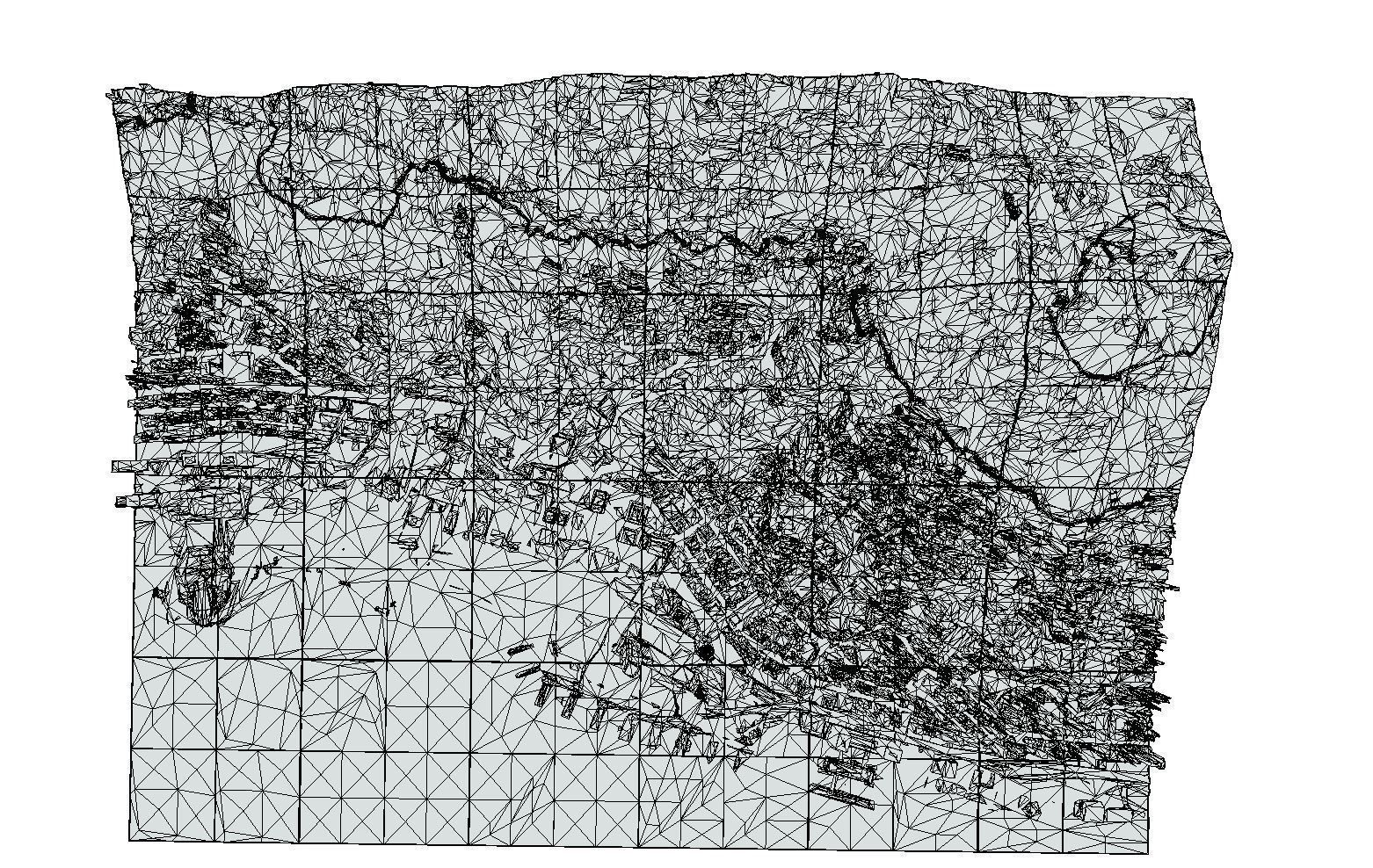 Hong Kong Skyscraper- city Low-poly 3D model_9