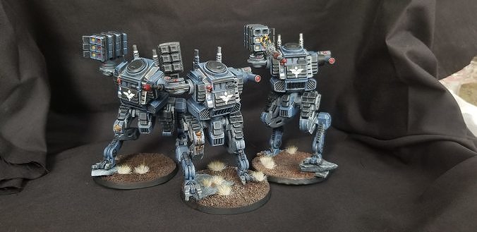 Mildred Mk2 Armored Assault Walker 3D print model