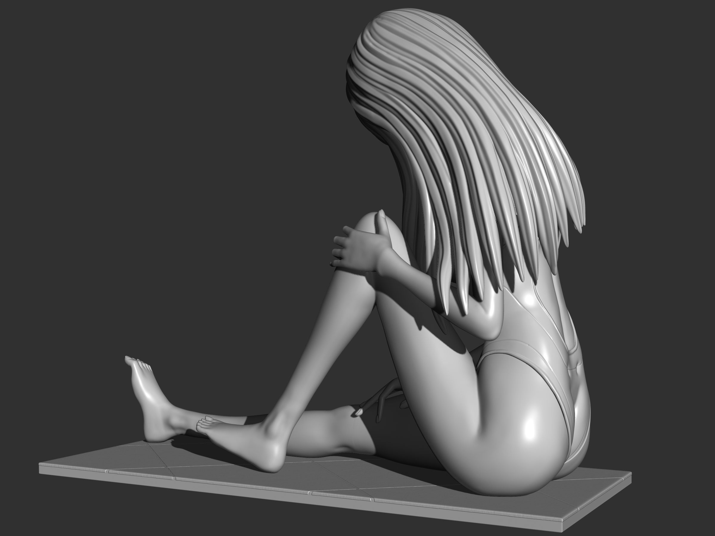 Hayase Nagatoro swimsuit 3d figure 3D print model_13