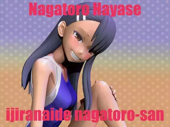 Hayase Nagatoro swimsuit 3d figure 3D print model