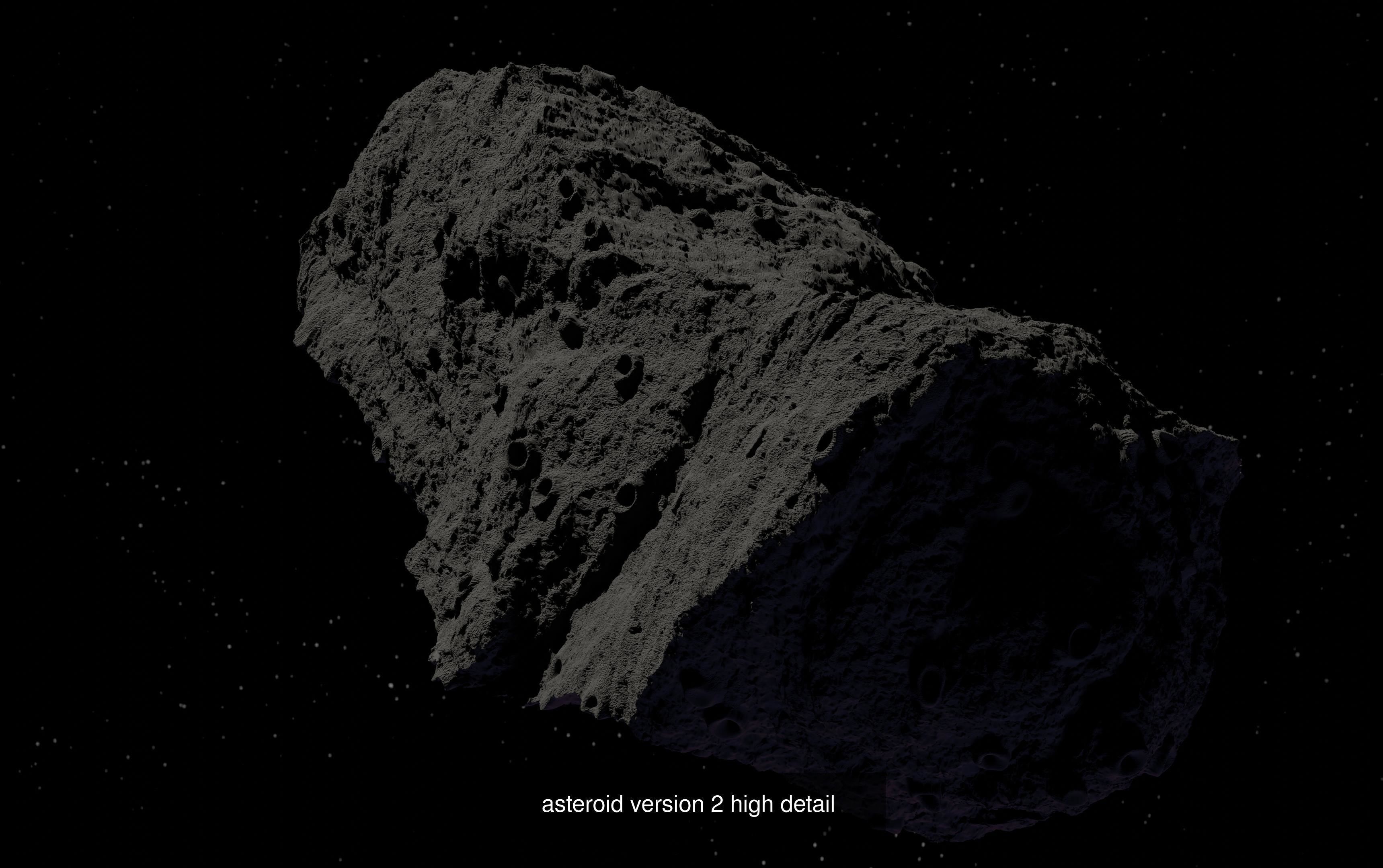 asteroids high detail 5 piece collection pack _4