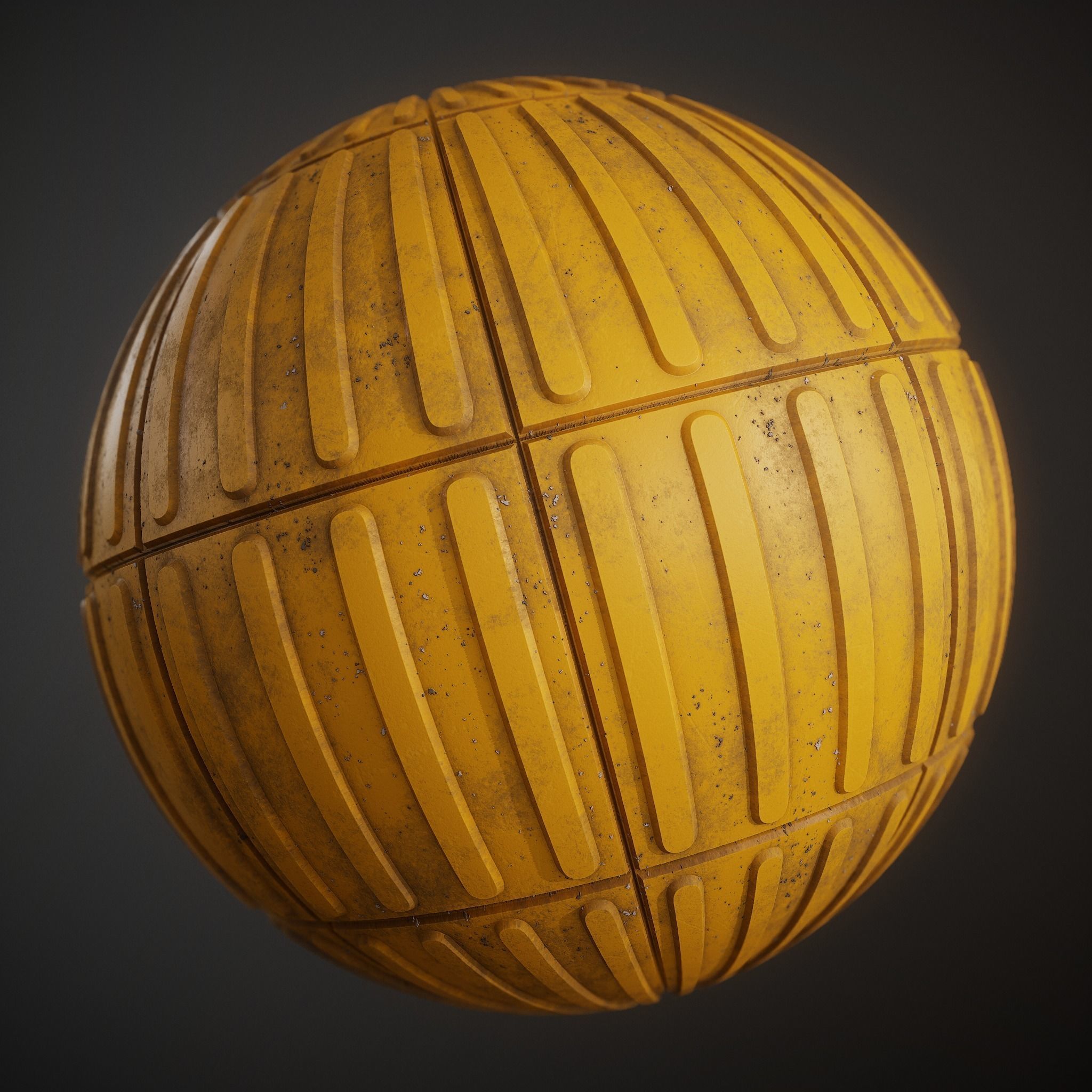 Tactile Pavement Material Free 3D model_2