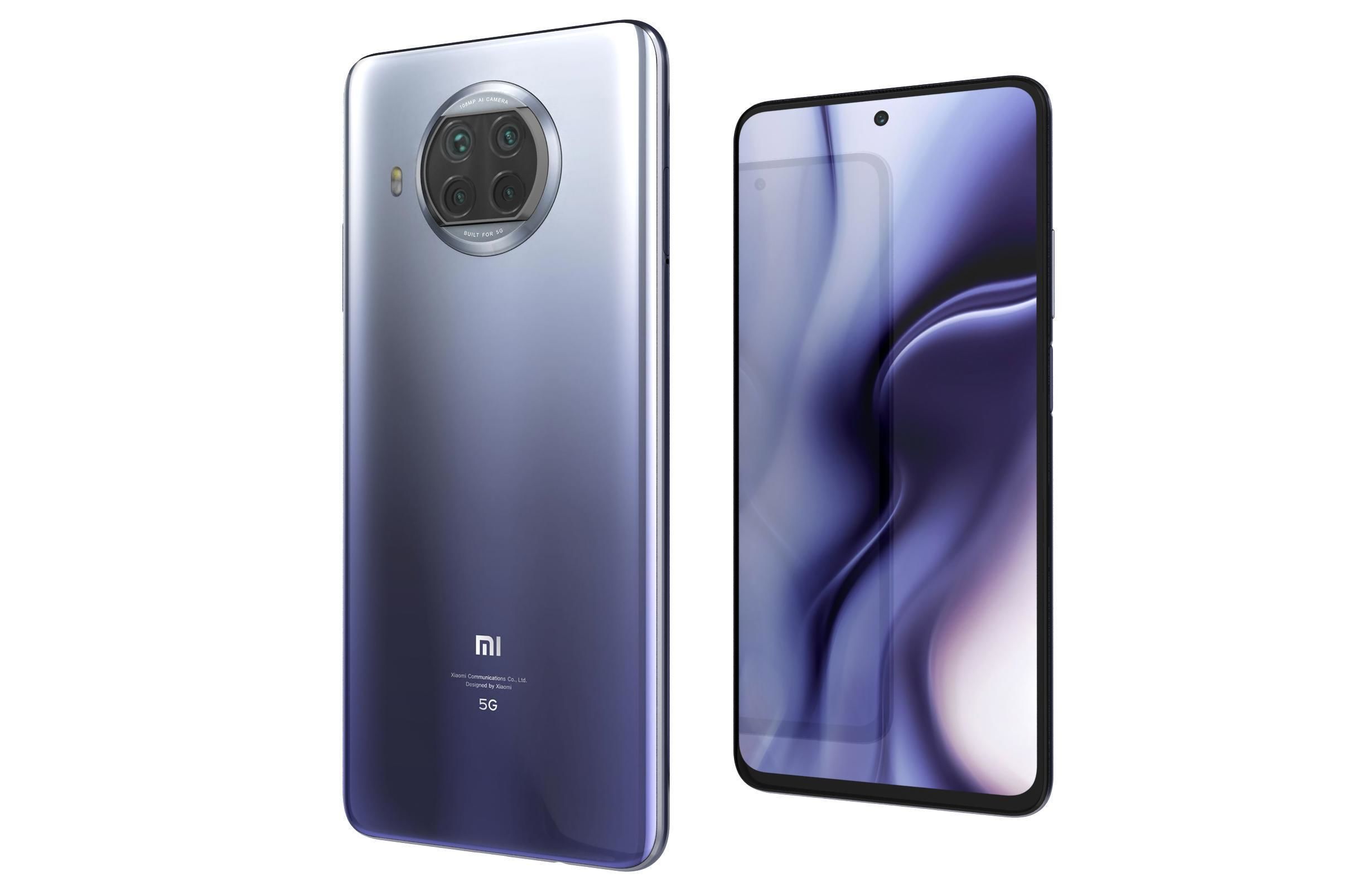 Xiaomi Mi 10i 5G Atlantic Blue 3D model_6