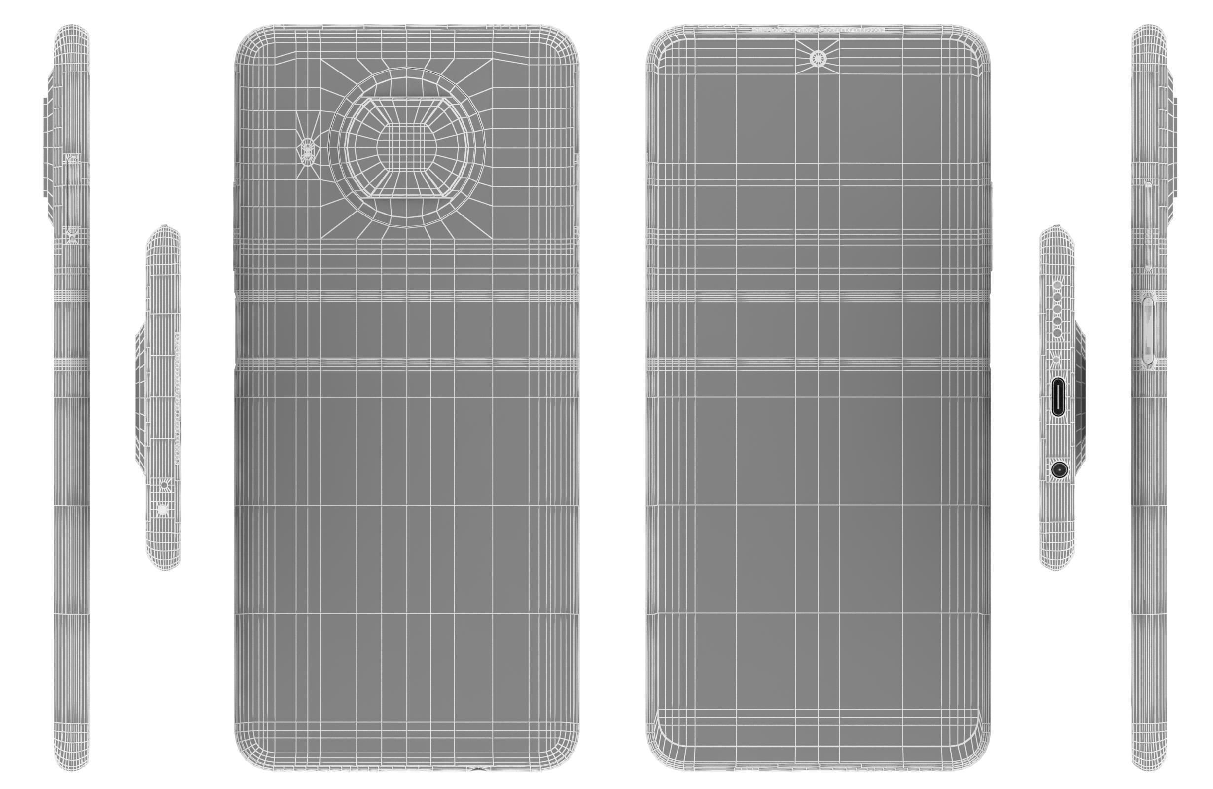 Xiaomi Mi 10i 5G Atlantic Blue 3D model_16