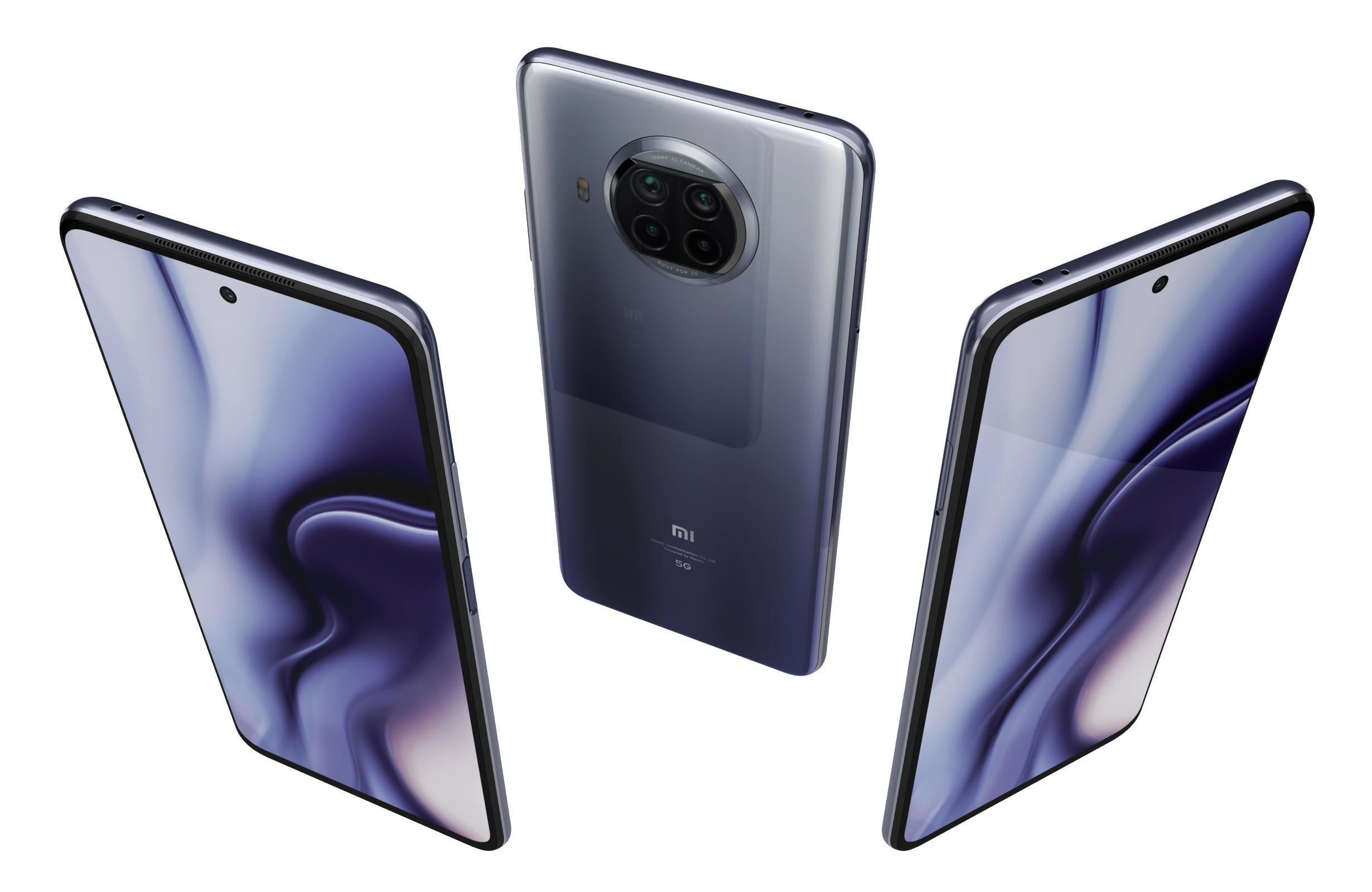 Xiaomi Mi 10i 5G Atlantic Blue 3D model_1