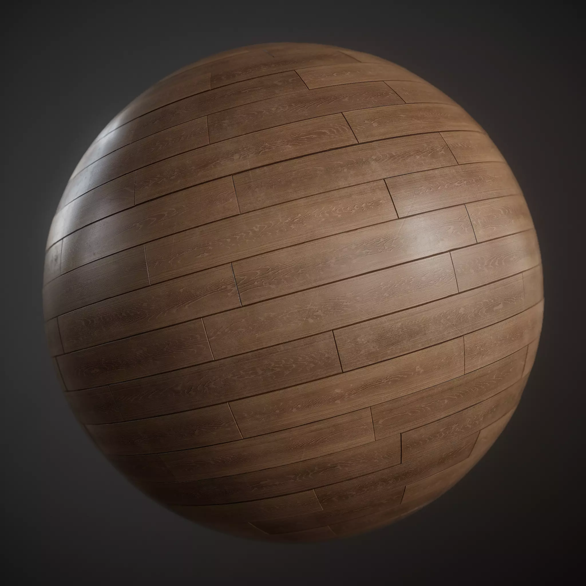 Wood Floor Material 3D model