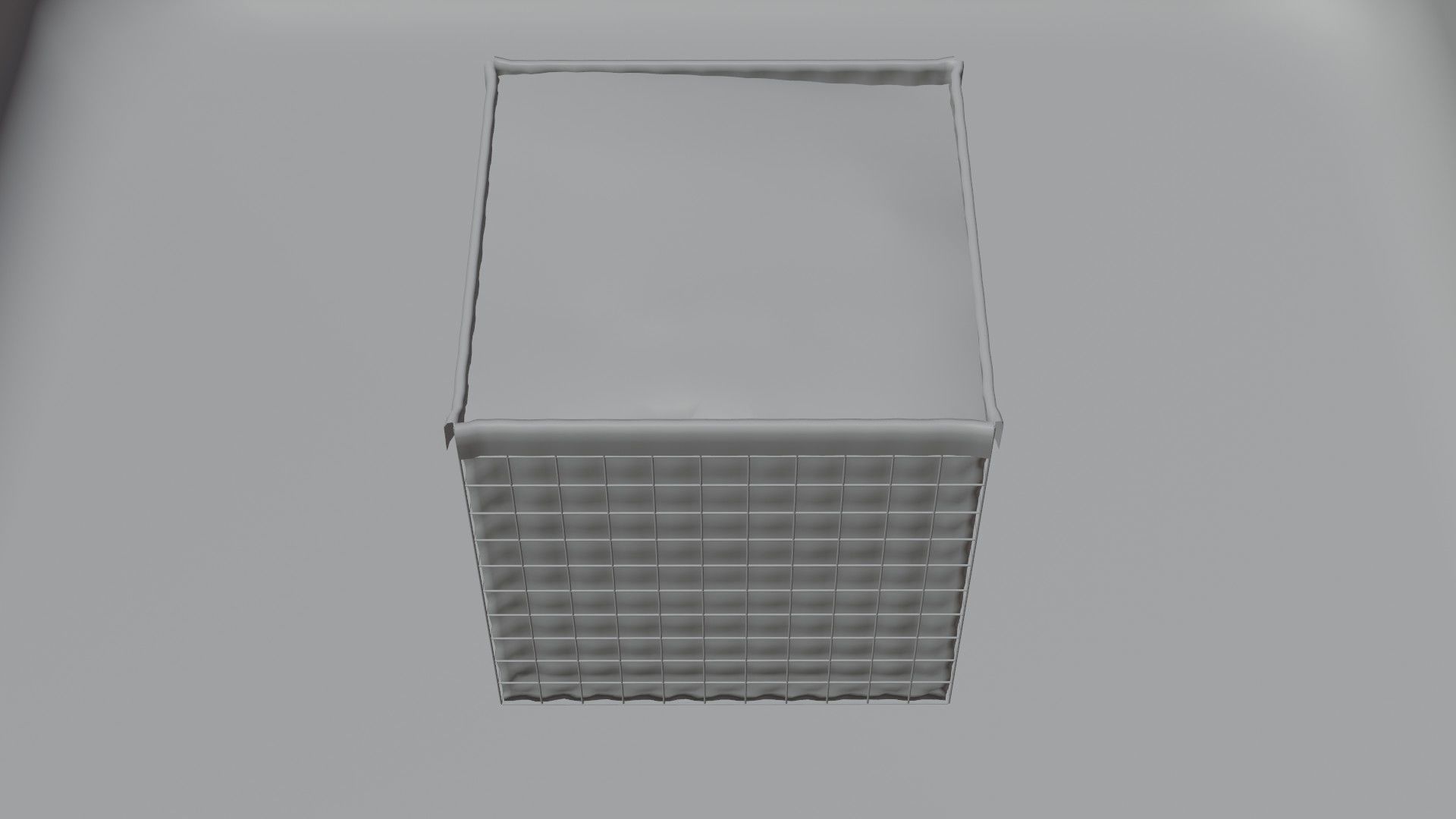 Hesco Bastion Sand Wall Barrier 3D model_4