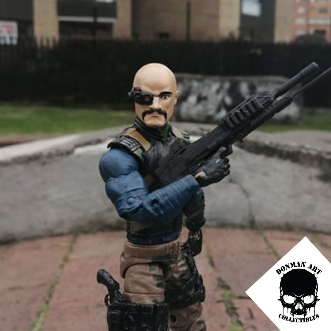 The Doc Head for 6 inch action figures 3D print model_6