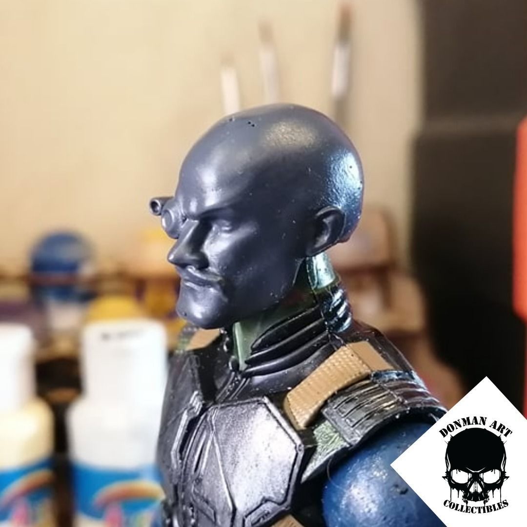 The Doc Head for 6 inch action figures 3D print model_10